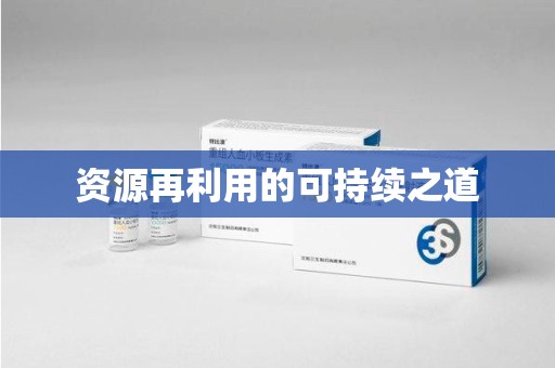 沈阳资源再利用的可持续之道