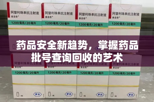 沈阳药品安全新趋势，掌握药品批号查询回收的艺术